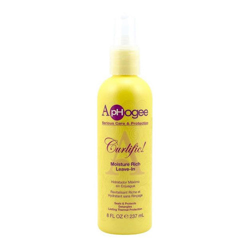 Aphogee Curlific Moisture Rich Leave In For Hair, 8 Oz